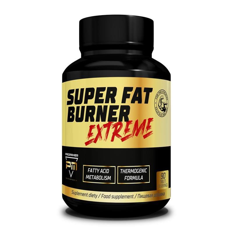 Zestaw Spalacz tłuszczu Promaker Super Fat Burner EXTREME 90tab + L Carnitine 60tab
