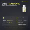 Minerały Magnez Promaker Magnesium Citrate 250mg 90kaps – skład na porcję i sposób stosowania