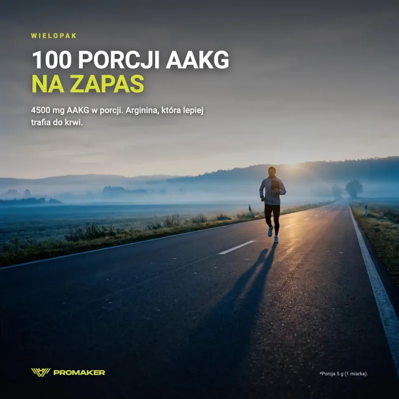 Wielopak 2x Promaker Gold AAKG 250g – suplement w codziennym użyciu