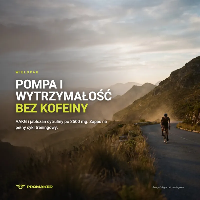 Wielopak 2x Promaker Gold Pump 250g – suplement w codziennym użyciu