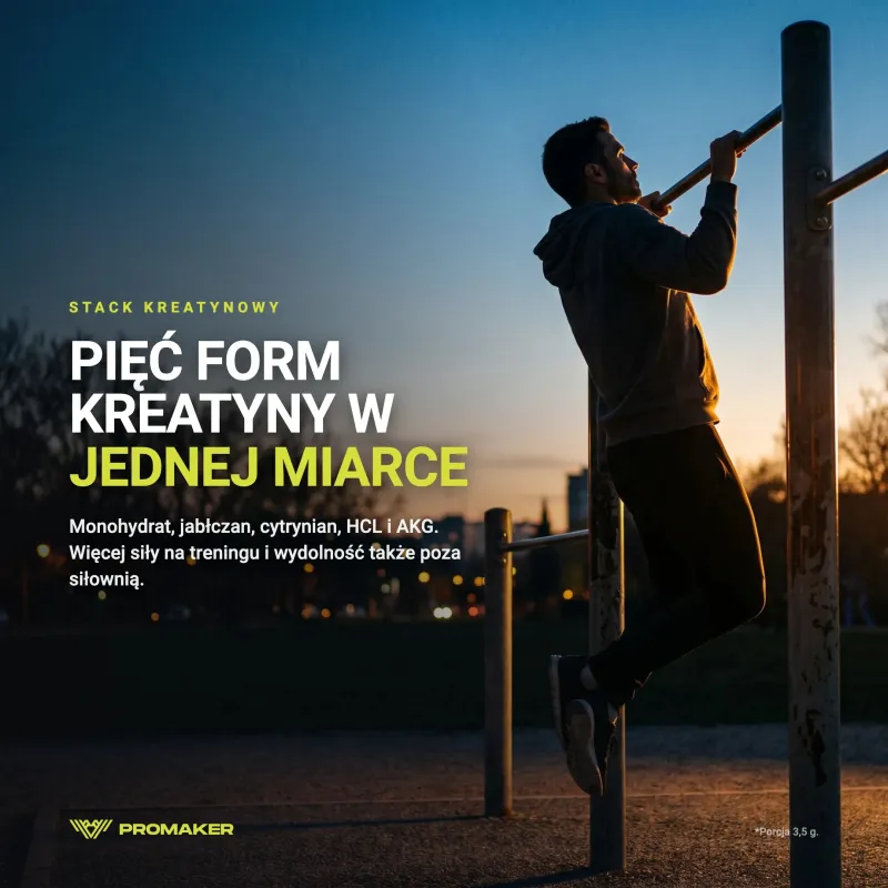 Kreatyna Promaker Proline Crea Complete 300g – suplement w codziennym użyciu