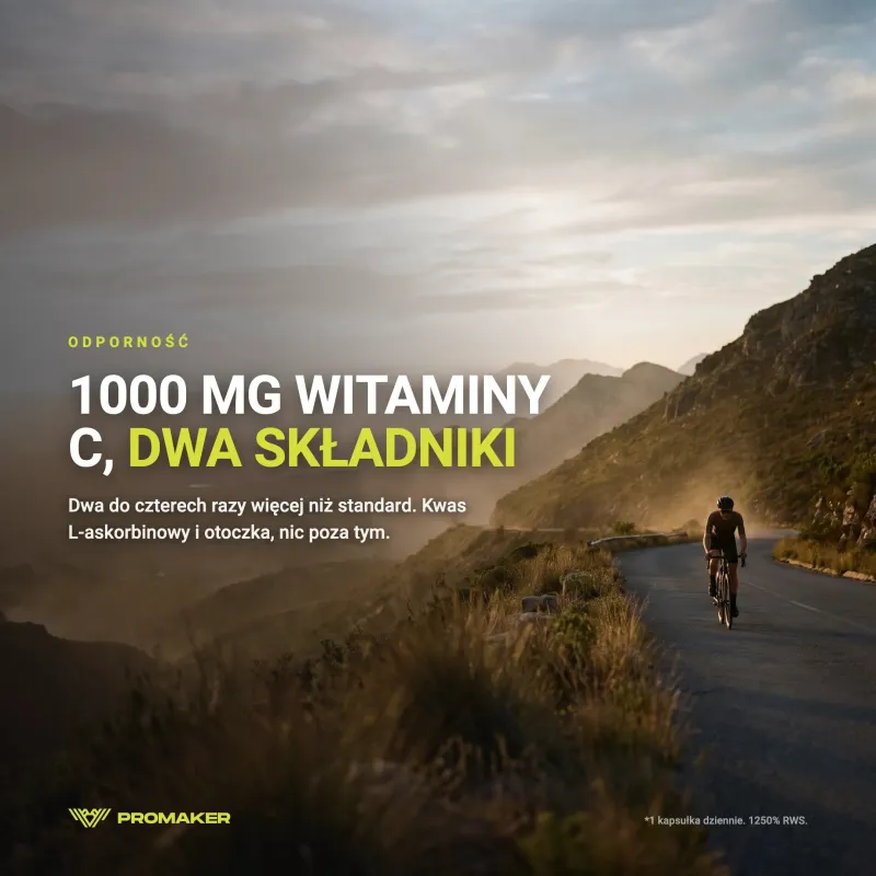 Witaminy C Promaker Vit C 90kaps – suplement w codziennym użyciu