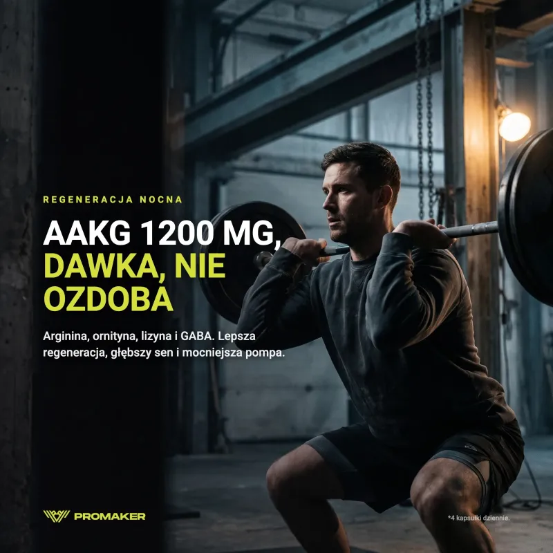 Booster Hormonu Wzrostu Promaker GH PRO 90kaps – suplement w codziennym użyciu
