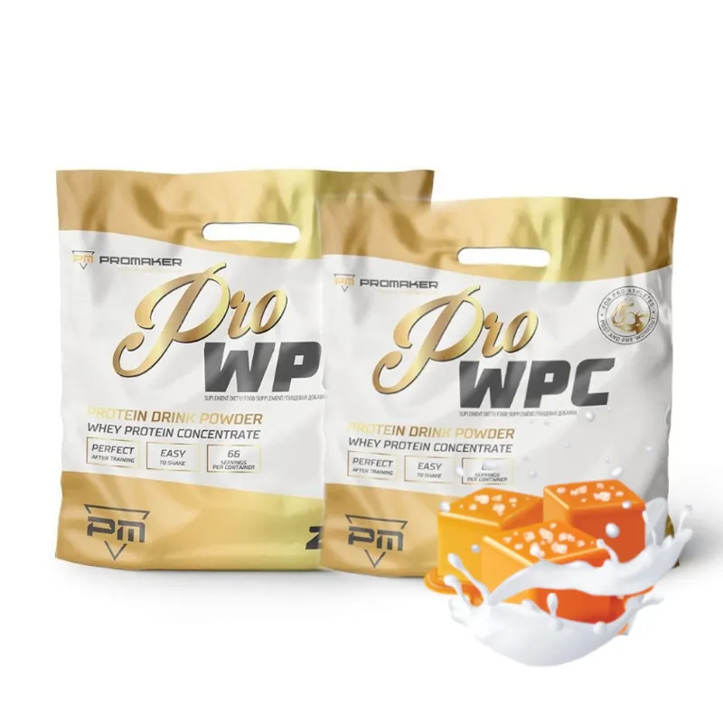 Set Protein supplement Promaker PRO WPC 2kg x2