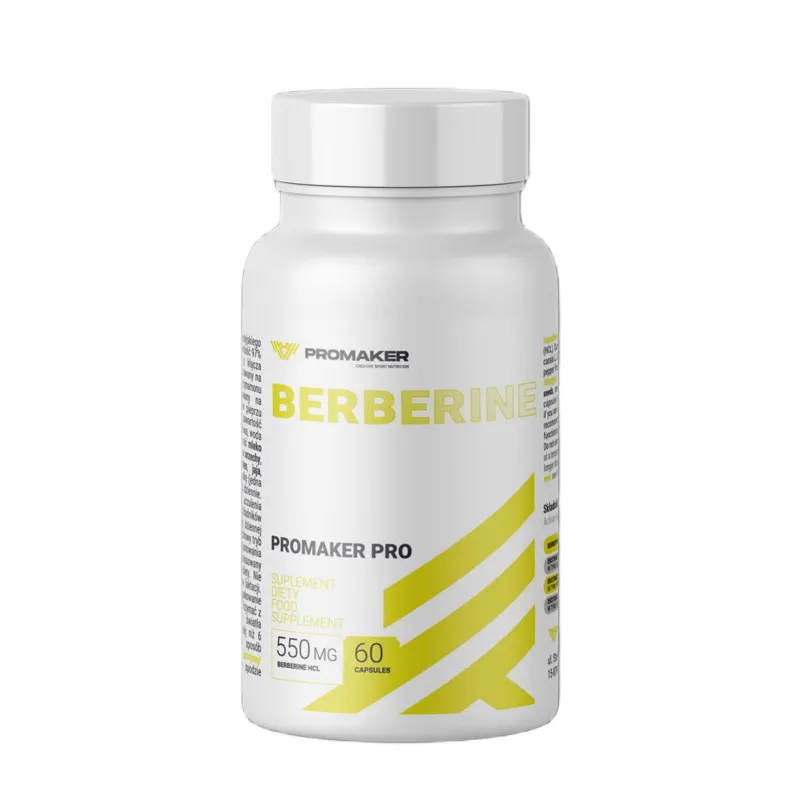 Trawienie Berberyna Promaker Berberine 550mg 60kaps