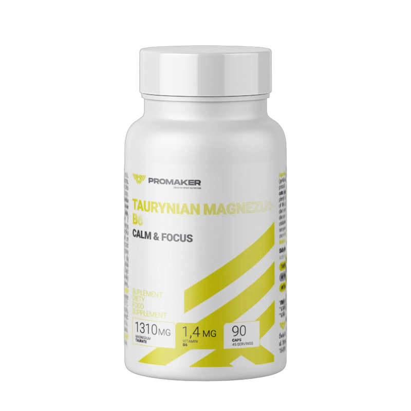 Promaker Taurynian Magnezu + B6 90 kapsułek