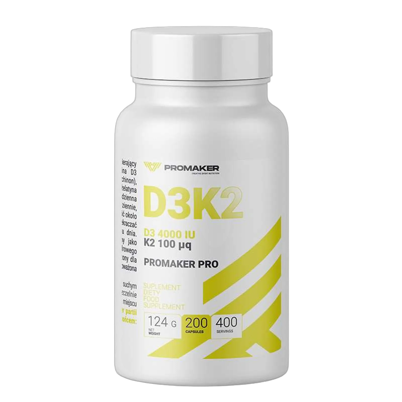 Promaker D3+K2 200 kapsułek