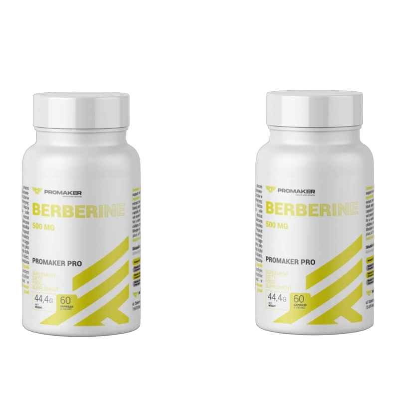 Wielopak 2× Promaker Berberine HCL 550 mg