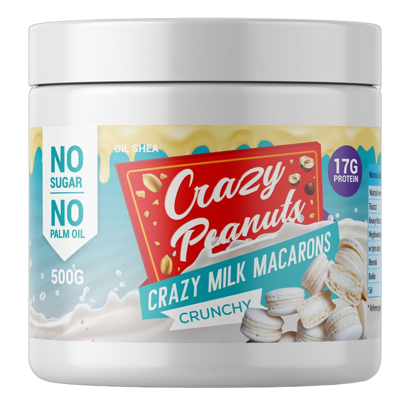 Crazy Peanuts Milk Macarons Crunchy 500 g